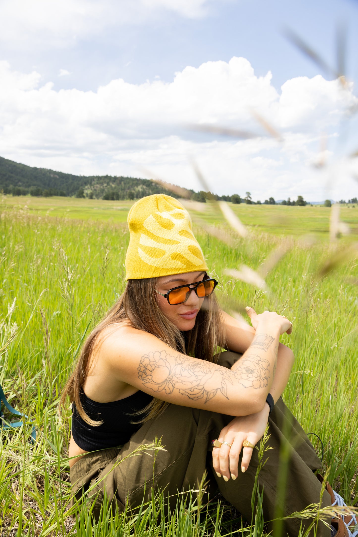 Yellow Waymark Beanie