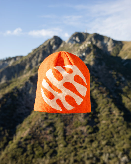 Orange Waymark Beanie