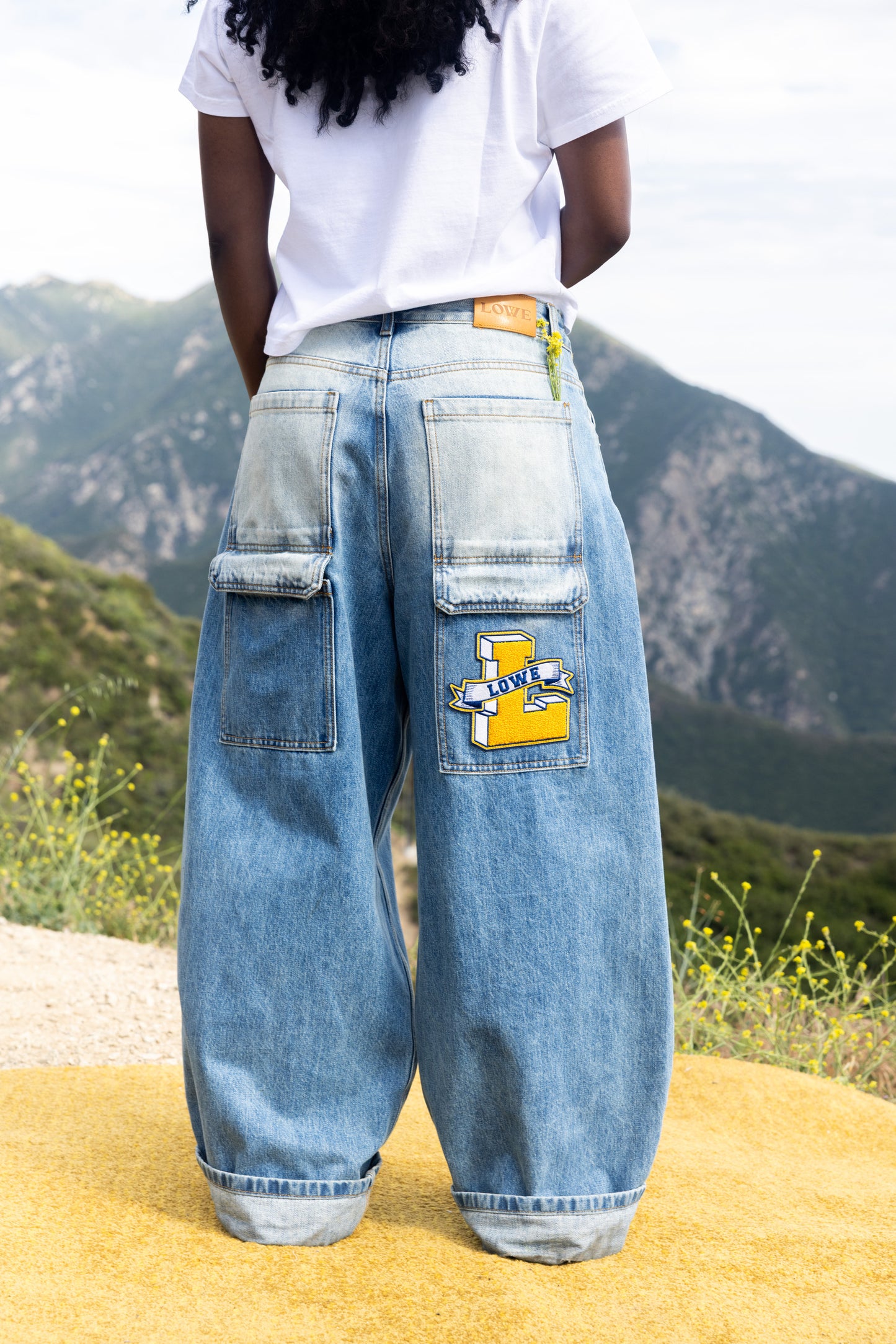 Way Pants With Patch