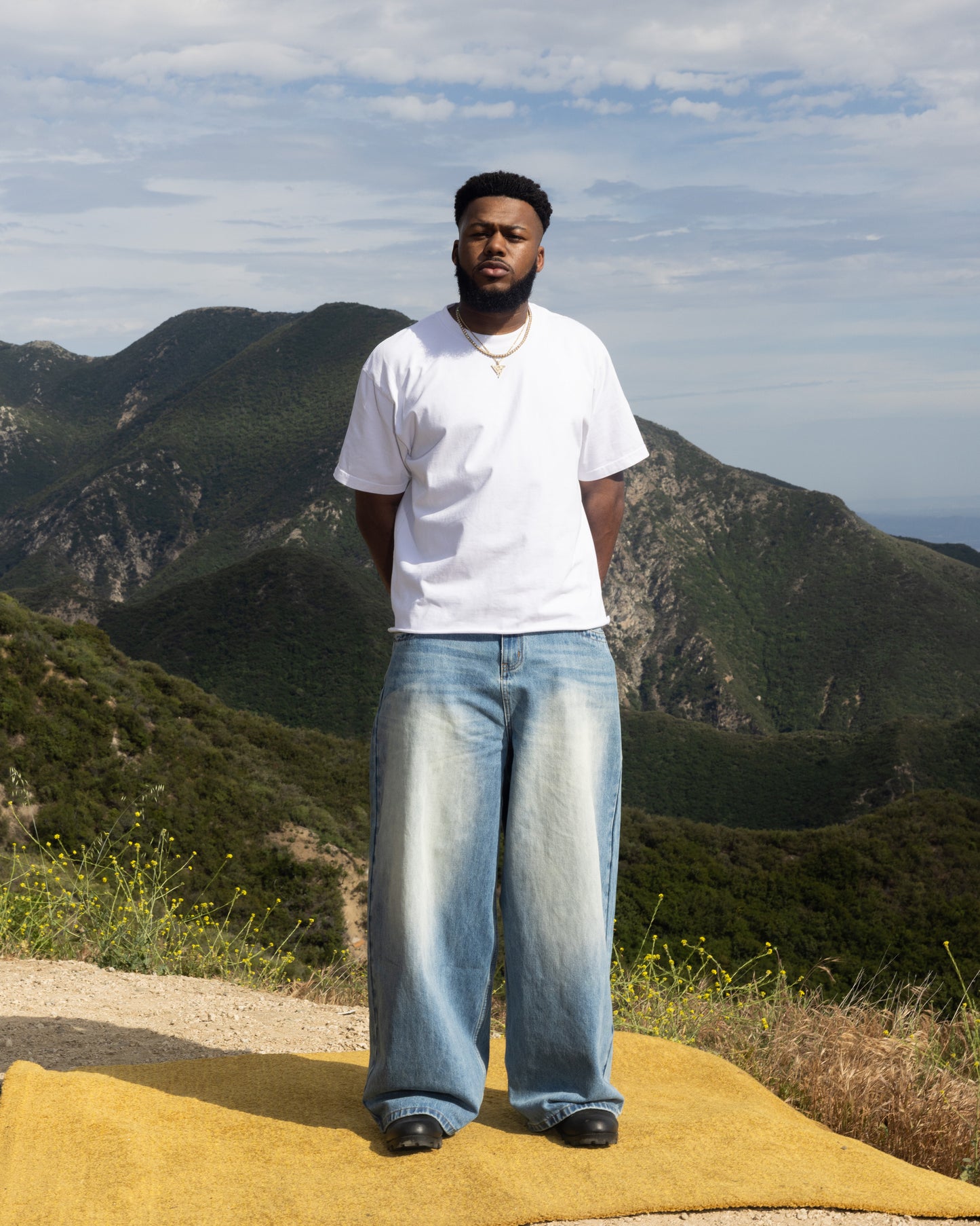 Way Pants With Patch